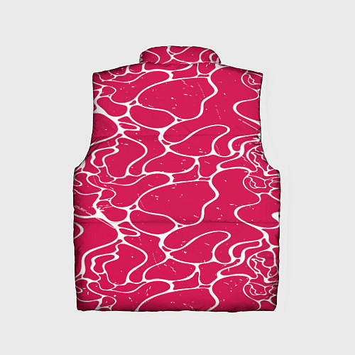 Детский жилет Яркий абстрактный паттерн для спорта / 3D-Светло-серый – фото 2