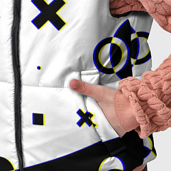 Детский жилет Roblox pattern game, цвет: 3D-черный — фото 2