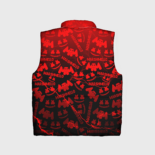 Детский жилет Marshmello storm / 3D-Черный – фото 2