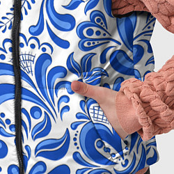 Детский жилет Русская гжель, цвет: 3D-черный — фото 2