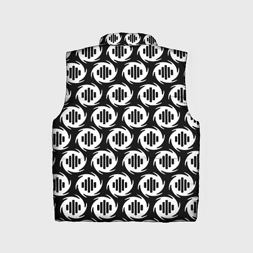 Детский жилет Serious Sam logo pattern / 3D-Красный – фото 2