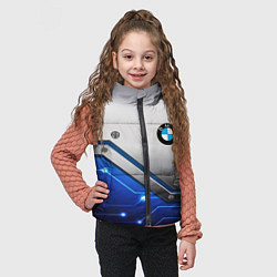 Детский жилет BMW geometry nano, цвет: 3D-красный — фото 2