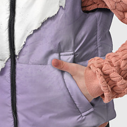 Детский жилет Штукатурка и лавандовая краска, цвет: 3D-черный — фото 2