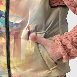 Детский жилет Слияние цветов, цвет: 3D-черный — фото 2