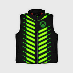 Детский жилет Xbox green line, цвет: 3D-красный