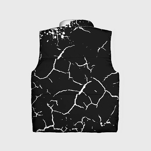 Детский жилет Half life pattern краски / 3D-Черный – фото 2