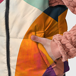 Детский жилет Геометрическая иллюстрация, цвет: 3D-черный — фото 2