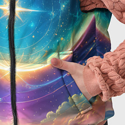 Детский жилет Звезда галактики, цвет: 3D-красный — фото 2