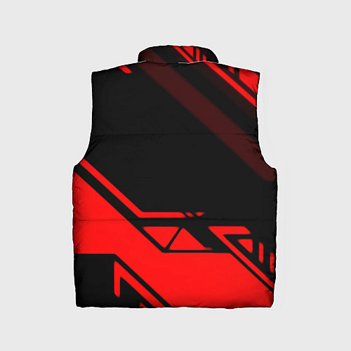 Детский жилет Ведьмак геометрия / 3D-Красный – фото 2