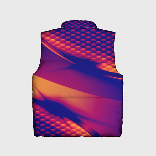 Детский жилет Chevrolet текстура / 3D-Черный – фото 2