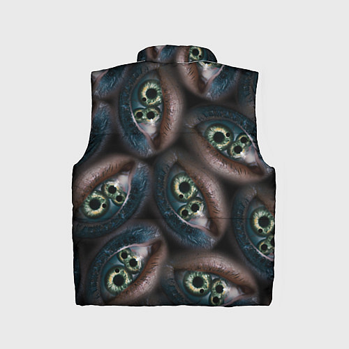 Детский жилет Субстанция глаза в глазу / 3D-Черный – фото 2
