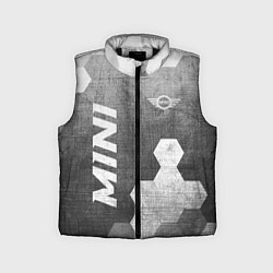 Детский жилет Mini - grey gradient вертикально, цвет: 3D-черный