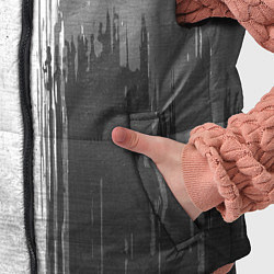 Детский жилет Poppy Playtime - white gradient по-вертикали, цвет: 3D-черный — фото 2