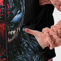 Детский жилет Человек паук симбиот, цвет: 3D-светло-серый — фото 2