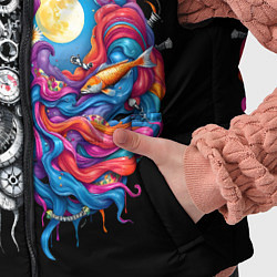 Детский жилет Правое и левое полушарие, цвет: 3D-светло-серый — фото 2