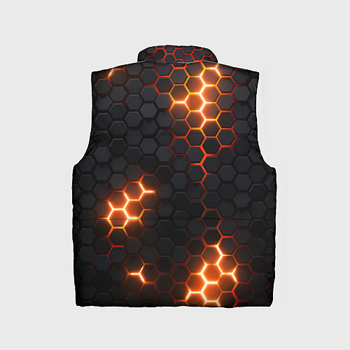 Детский жилет Arctic Monkeys - плиты с подсветкой / 3D-Черный – фото 2