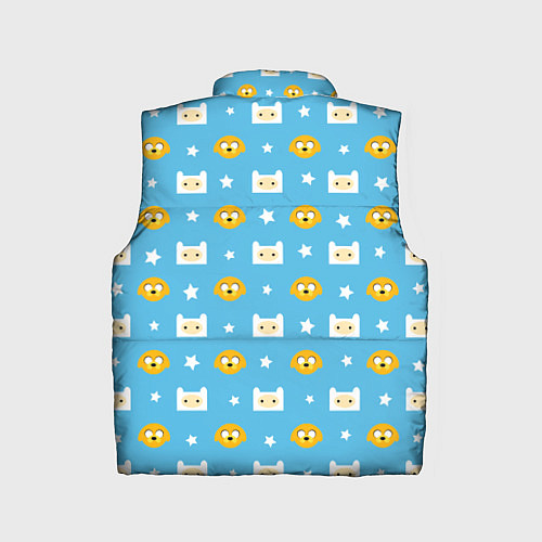 Детский жилет Время приключений паттерн / 3D-Черный – фото 2