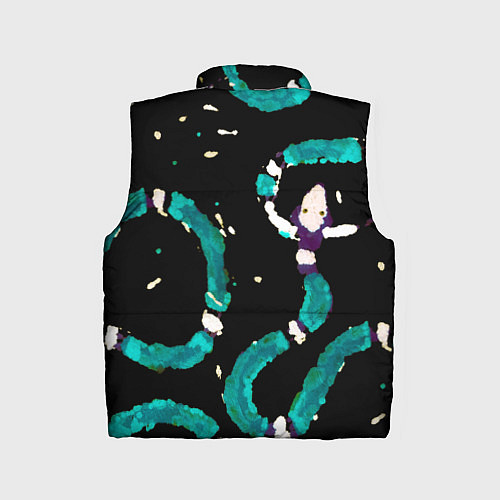 Детский жилет Змейки на охоте / 3D-Черный – фото 2