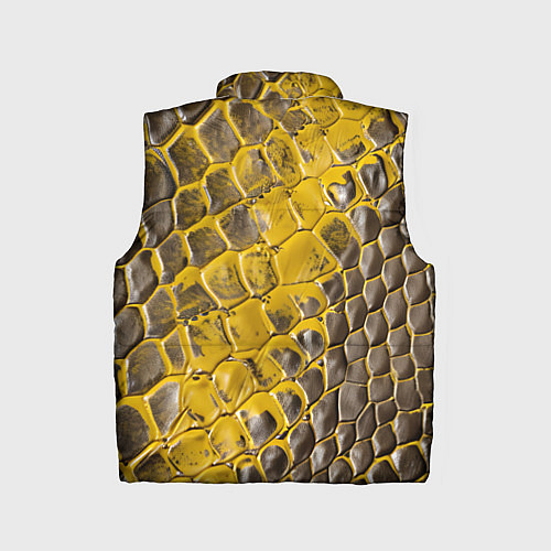 Детский жилет Красивая кожа змеи / 3D-Красный – фото 2