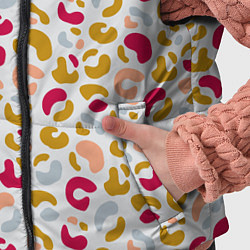 Детский жилет Разноцветный леопардовый узор, цвет: 3D-черный — фото 2