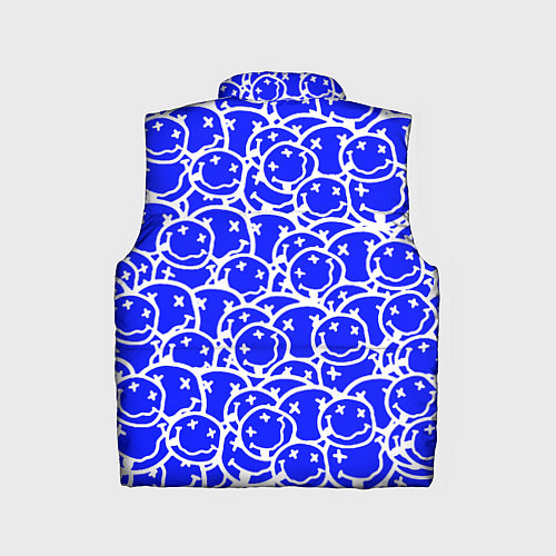 Детский жилет Nirvana logo blue / 3D-Черный – фото 2