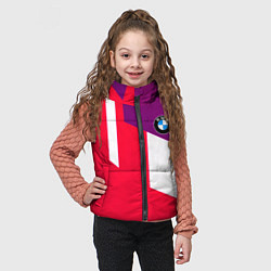 Детский жилет BMW geometry sport, цвет: 3D-черный — фото 2