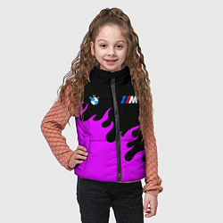 Детский жилет BMW flame, цвет: 3D-красный — фото 2