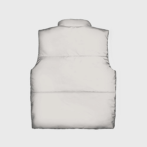 Детский жилет Таня вязью - чёрная надпись / 3D-Черный – фото 2