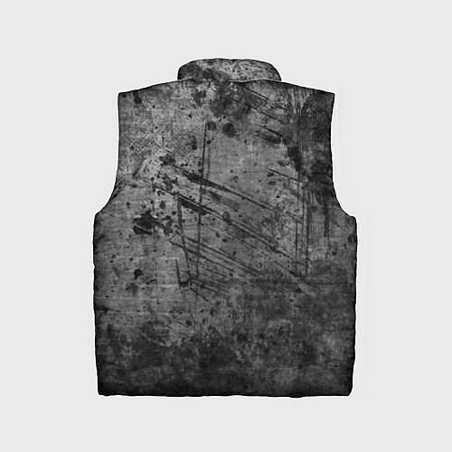 Детский жилет Абстракция - grunge break / 3D-Черный – фото 2