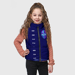 Детский жилет Mortal Kombat - Саб-Зиро, цвет: 3D-светло-серый — фото 2