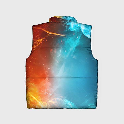 Детский жилет Mortal Kombat - Саб-зиро и Скорпион / 3D-Черный – фото 2