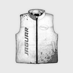 Детский жилет Jaguar - white gradient вертикально