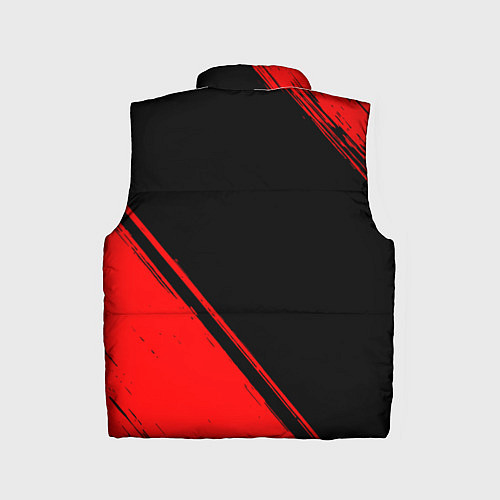 Детский жилет Dongfeng - red gradient вертикально / 3D-Черный – фото 2