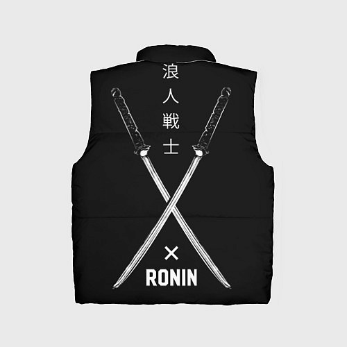 Детский жилет Ронин / 3D-Черный – фото 2