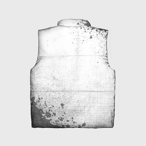 Детский жилет Mercedes - white gradient вертикально / 3D-Черный – фото 2