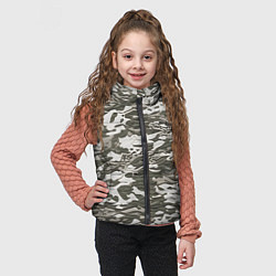 Детский жилет Фактурный камуфляж, цвет: 3D-светло-серый — фото 2