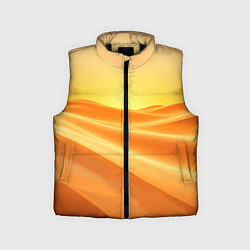 Детский жилет Золотые пески, цвет: 3D-черный