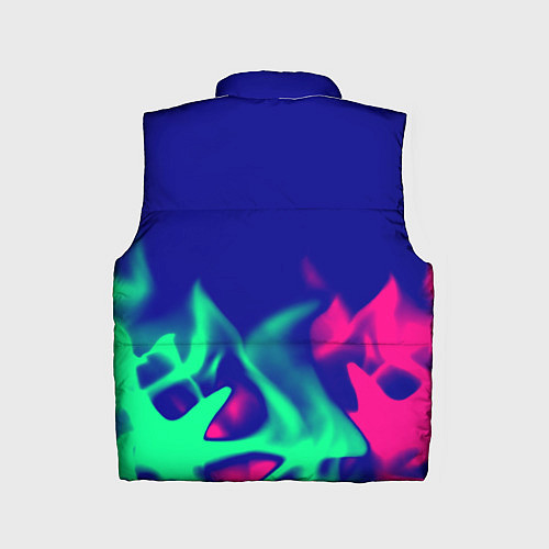 Детский жилет Nirvana fire neon / 3D-Черный – фото 2