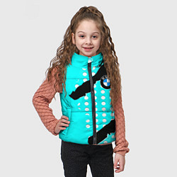 Детский жилет BMW sport краски, цвет: 3D-красный — фото 2