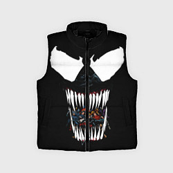 Детский жилет Веном жрет, цвет: 3D-черный