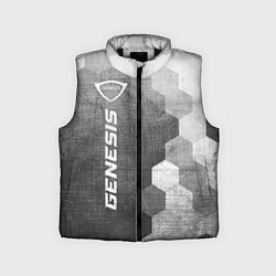 Детский жилет Genesis - grey gradient по-вертикали, цвет: 3D-черный