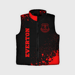 Детский жилет Everton - red gradient вертикально