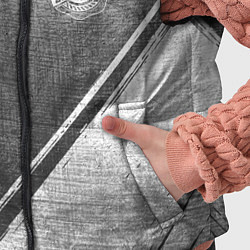 Детский жилет Chrysler - grey gradient вертикально, цвет: 3D-черный — фото 2