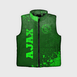 Детский жилет Ajax - green gradient вертикально