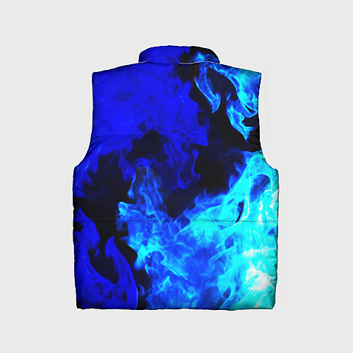 Детский жилет Monster energy синий дым / 3D-Черный – фото 2