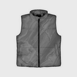 Детский жилет Серая текстура каменная мрамор