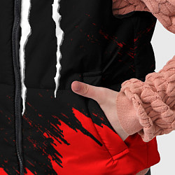 Детский жилет Monster energy текстура краски, цвет: 3D-черный — фото 2