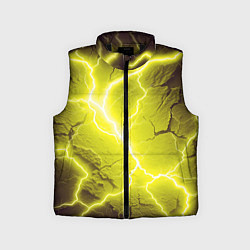 Детский жилет Color yellow black