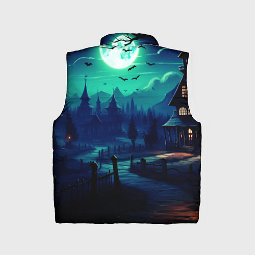Детский жилет Day of the Dead - Хэллоуин / 3D-Черный – фото 2