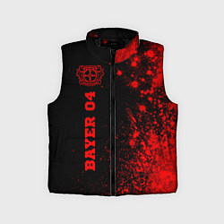 Детский жилет Bayer 04 - red gradient по-вертикали, цвет: 3D-черный